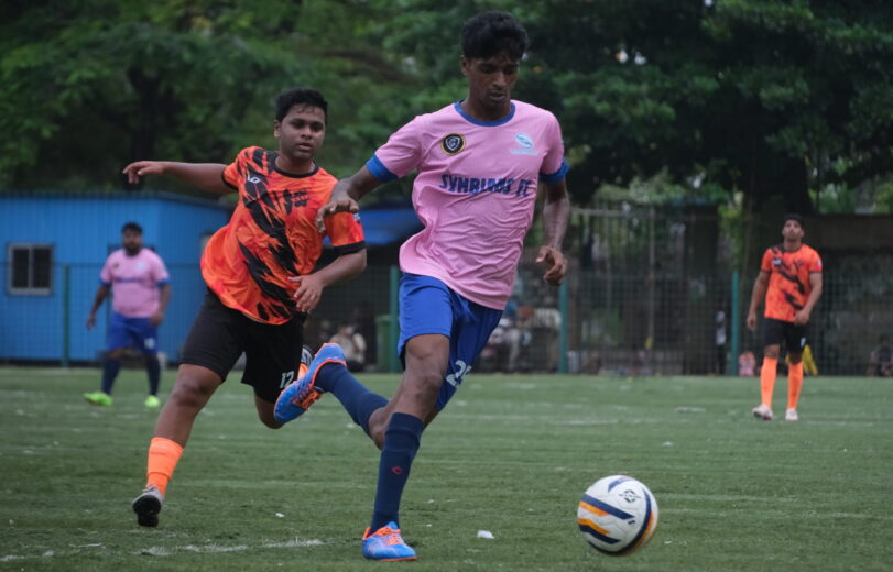 Glimpse from the match between Symbians FC vs Soccer XI