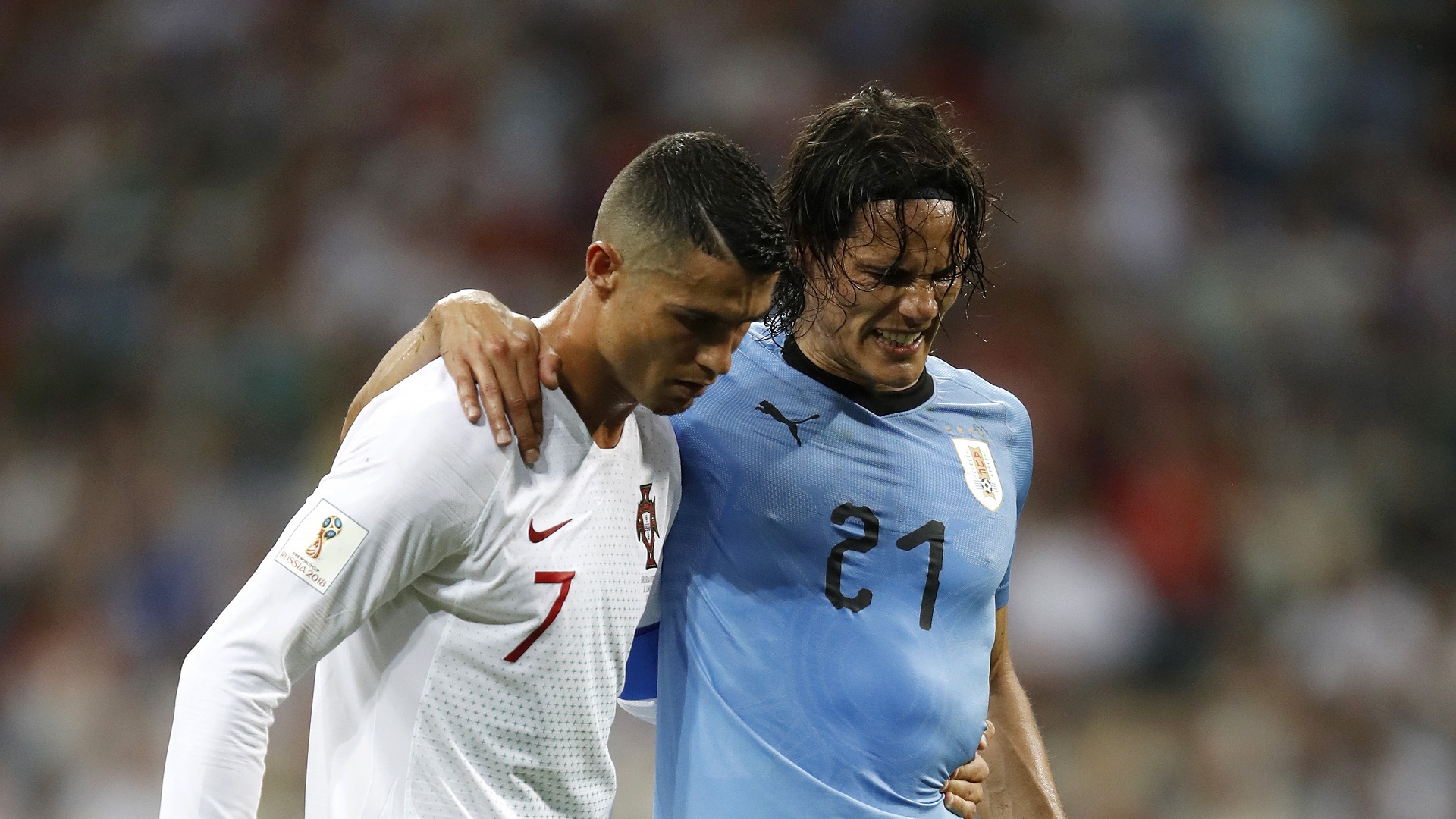 Uruguay vs. Portugal results: Final score 2-1, Edinson Cavani knocks out  Cristiano Ronaldo and co. 