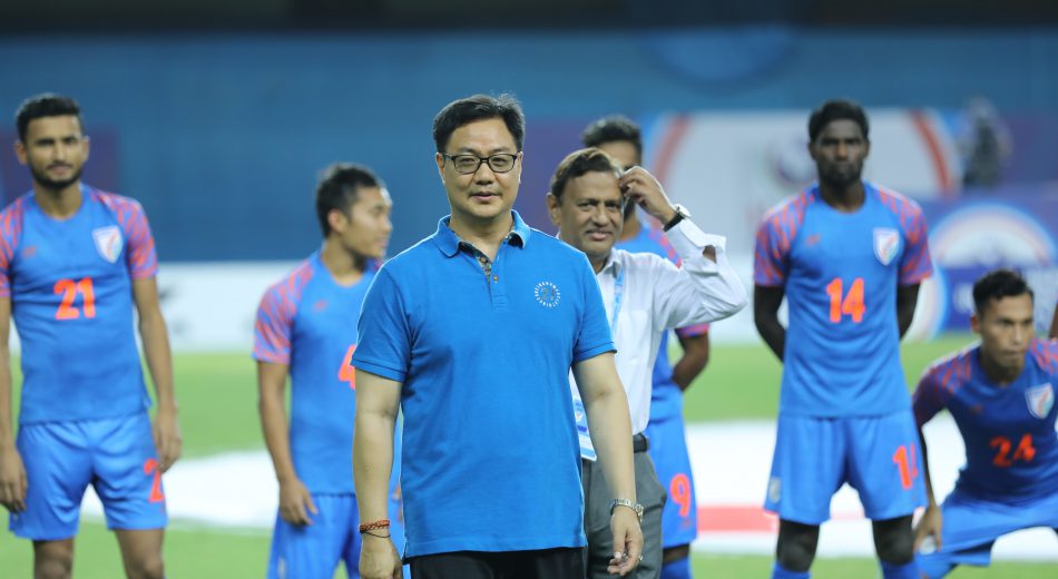 Shri Kiren Rijiju, Minister of State Youth Affairs & Sports and Minister of State for Minority Affairs stated that he is willing to provide extra financial help for Indian football wherever possible.