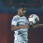 Ashique Kuruniyan of FC Pune City during match 78 of the Hero Indian Super League 2018 ( ISL ) between Jamshedpur FC and FC Pune City held at JRD Tata Sports Complex, Jamshedpur, India on the 16th February 2019 Photo by: Arjun Singh /SPORTZPICS for ISL