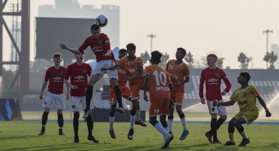 Manchester United FC youngsters dominated proceedings against FC Goa in the inaugural game of the PL-ISL Next Generation Mumbai Cup 2020