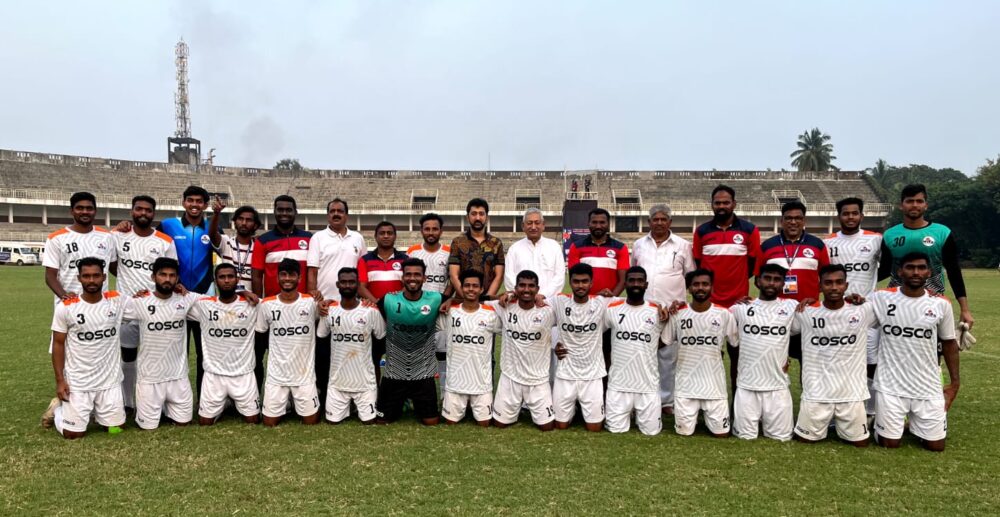 In the final group-stage battle in the Santosh Trophy, Maharashtra showcased its football prowess with a commanding 3-0 victory over Telangana