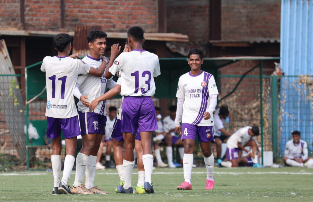 In a commanding display of football prowess, India On Track (IoT) riding on Saurabh Nikam hattrick orchestrated an emphatic 6-0 victory over Skorost FC in a thrilling MFA Super League encounter.