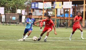 As the MFA First Division league reaches its final stage, three top teams—Shastri Nagar FC, South Mumbai United, and Don Bosco Academy—are gearing up for a thrilling round-robin showdown to decide the ultimate champion.