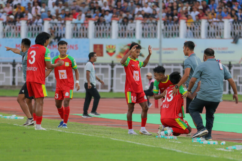 The Imphal Derby lived up to its billing as NEROCA FC snatched a dramatic 1-1 draw against 10-man TRAU FC in their Group E opener of the 134th IndianOil Durand Cup, here at the Khuman Lampak Main Stadium.