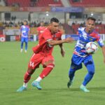NorthEast United FC began their Durand Cup title defence with an emphatic 3-1 win over Malaysian Armed Forces FT courtesy Ajaraie hat-trick