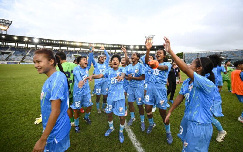 The All India Football Federation (AIFF) is pleased to announce a reward of USD 25,000 for the U20 Women’s National Team following their outstanding performance