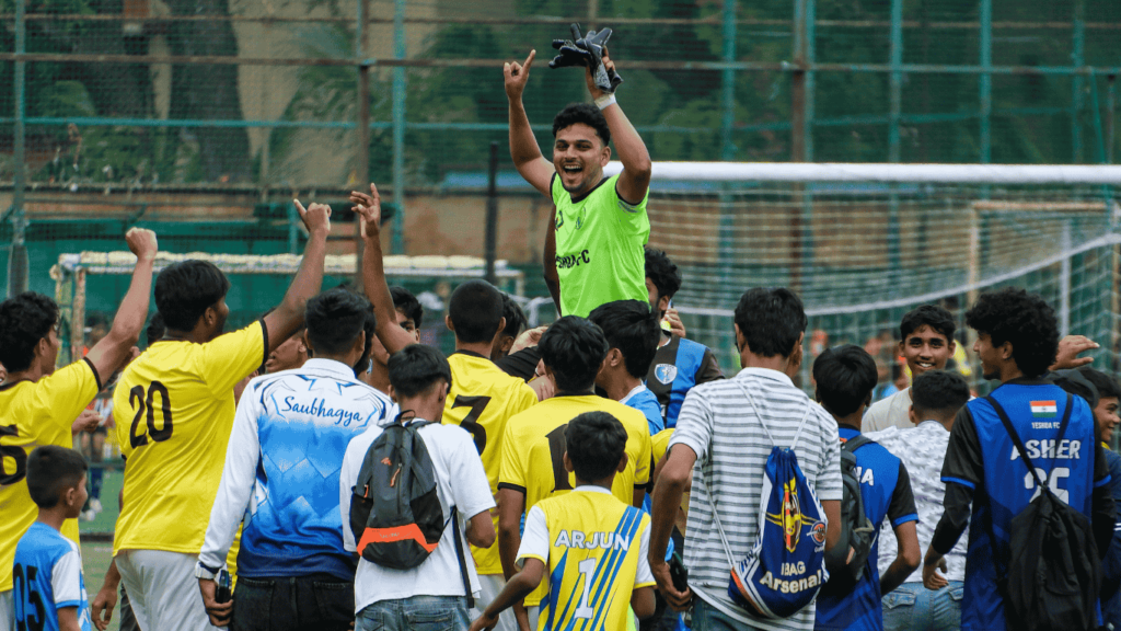 Yeshua FC with the First Division Title