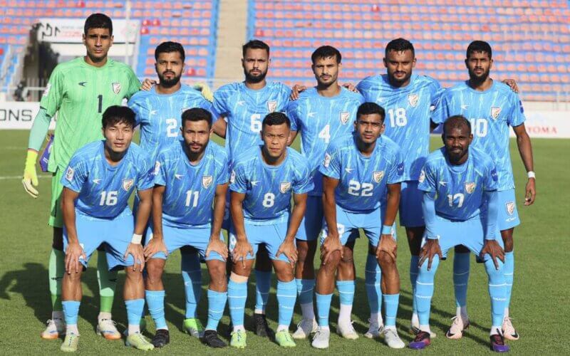 Team photo of the Indian Team