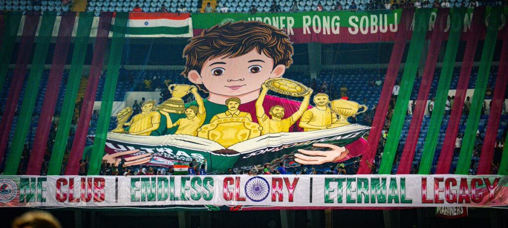 India's biggest 3D Tifo