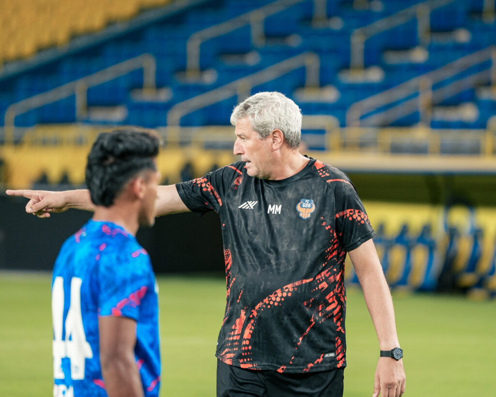 FC Goa coach Manolo Marquez ahead of their game against Al-Nassr