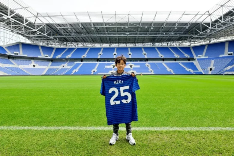 9-Year-Old Indian-Origin Talent Urban Negi Signs for Everton Academy