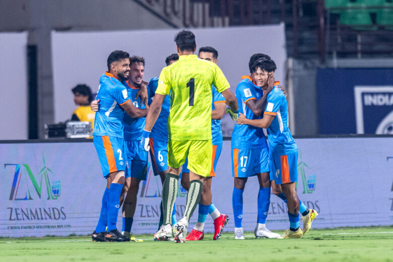 During the match played between India and Hong Kong in the AFC Asian Cup 2027 Qualifiers